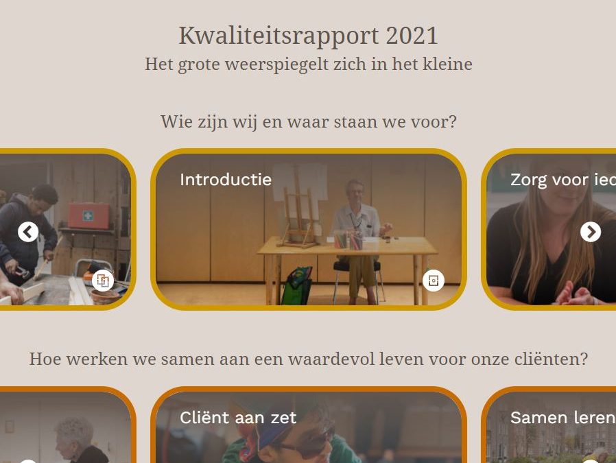 Kwaliteitsrapport 2021